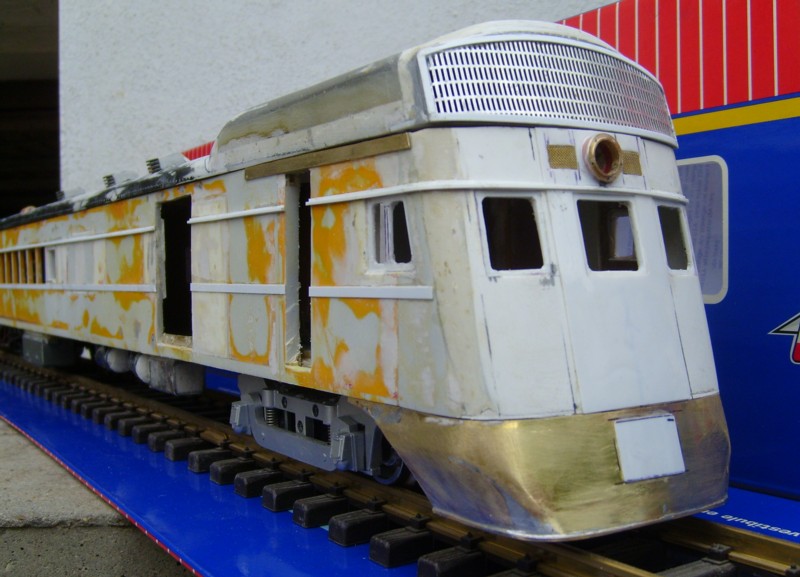 PRR #4663 streamlined motor car