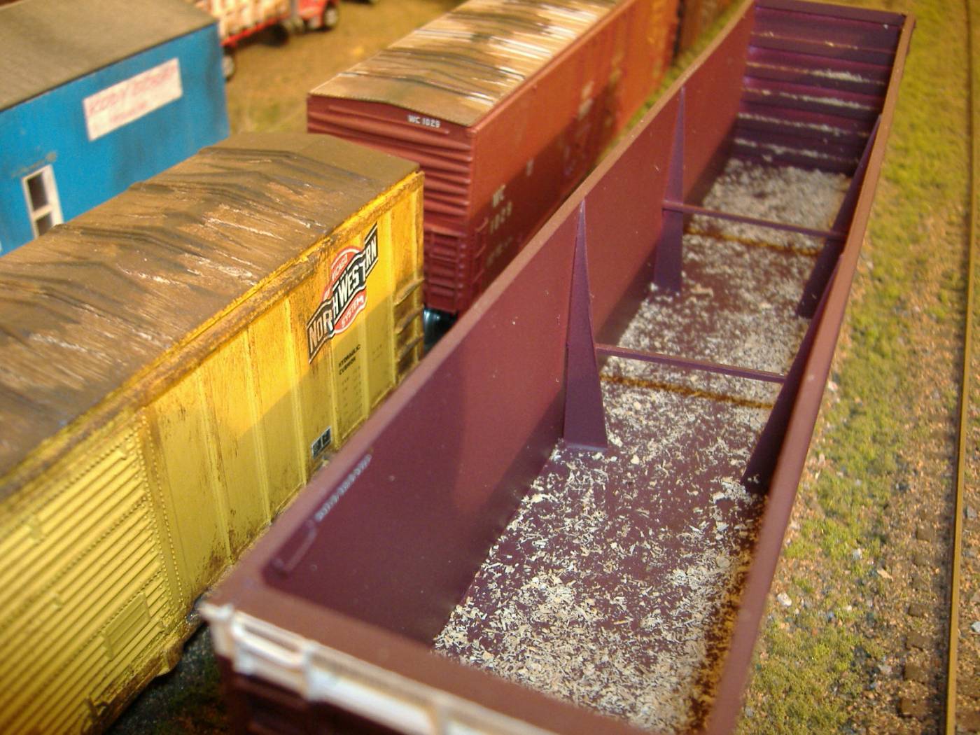 Scratchbuilt WC Sawdust Gon