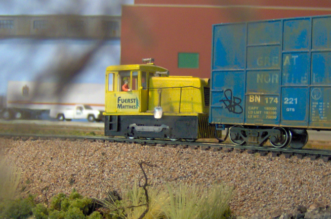 Thomas at work