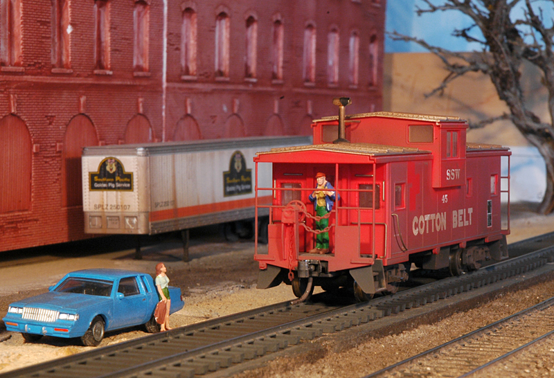 "Your caboose or mine"