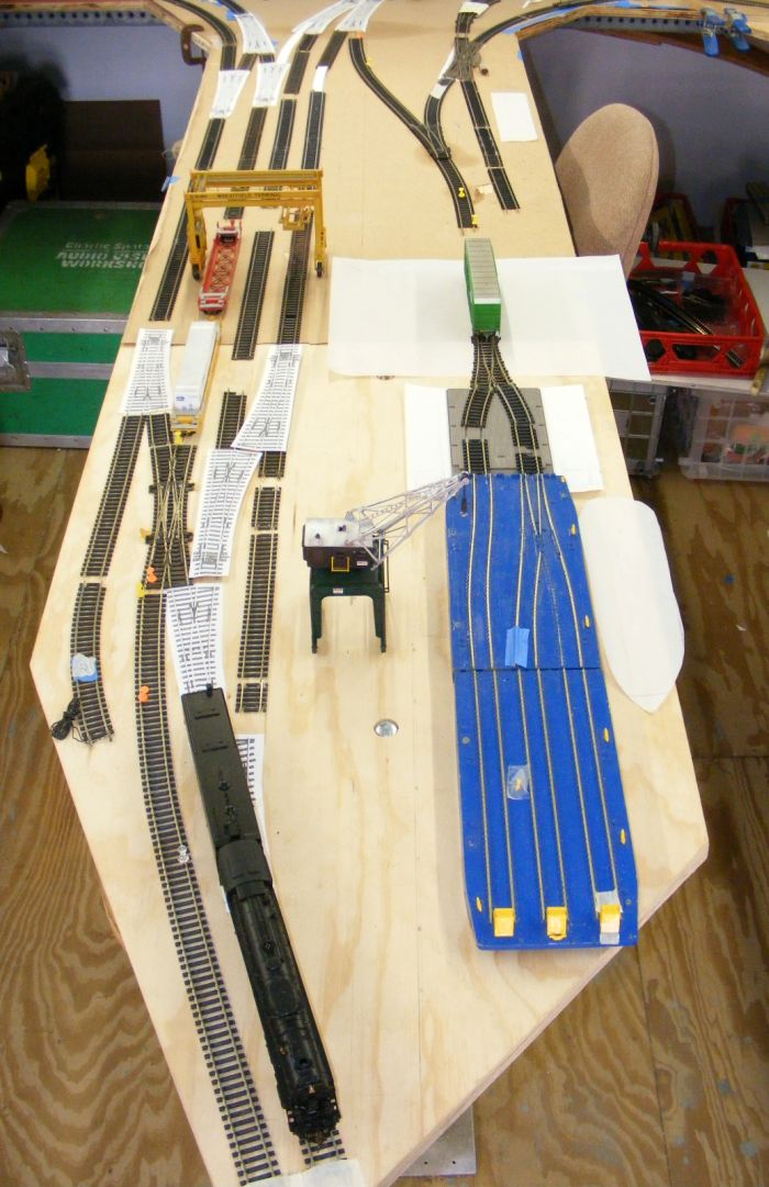 Brian's wharf layout - Model railroad layouts plansModel railroad layouts  plans