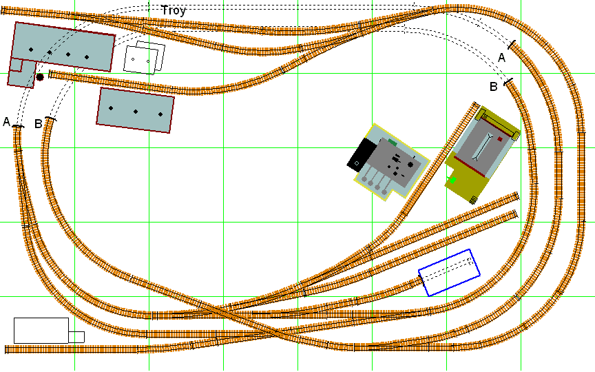 N scale 2x4 layout online