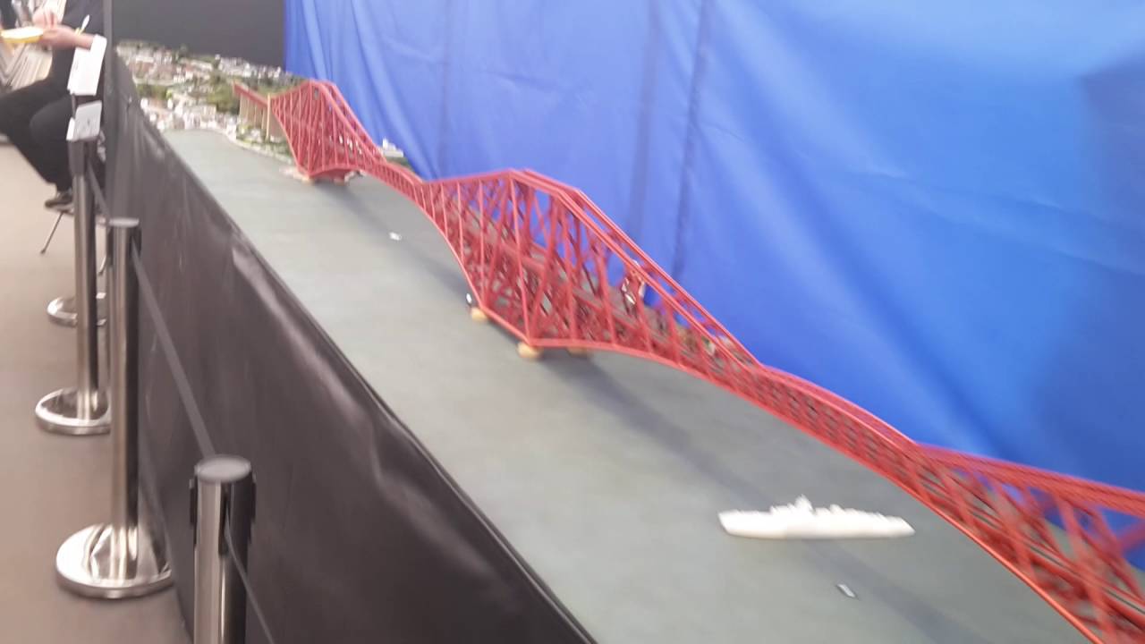 The forth bridge model rail - YouTube
